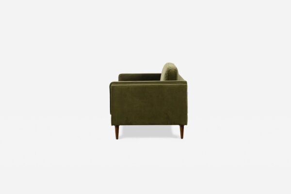 Albany Velvet Armchair (Olive)