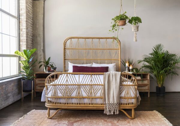 Yara Rattan Bed