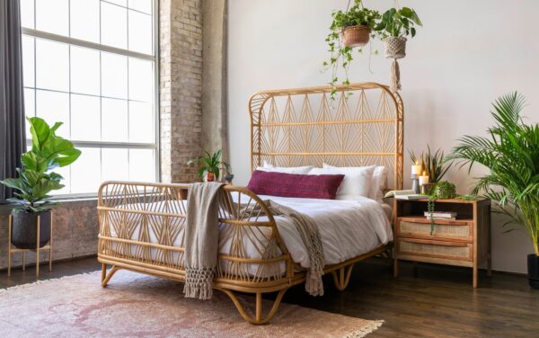 Yara Rattan Bed