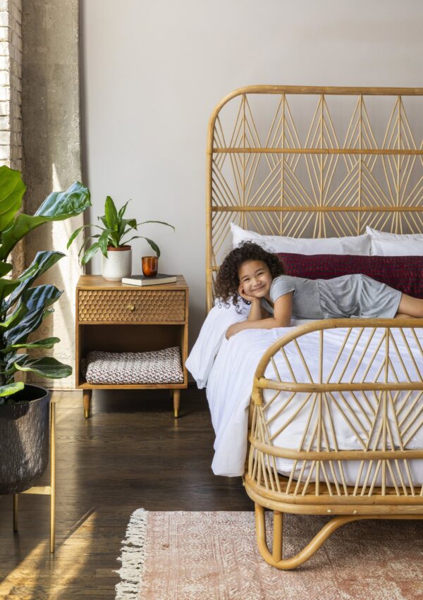 Yara Rattan Bed