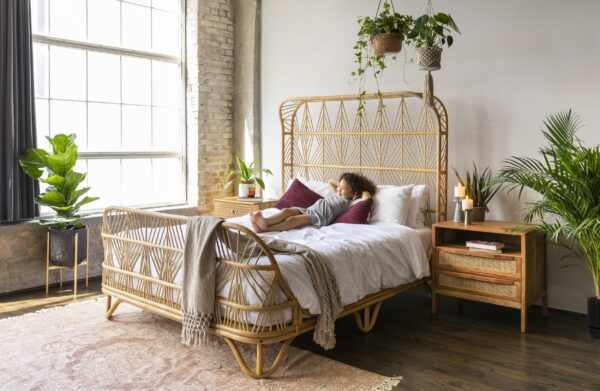 Yara Rattan Bed