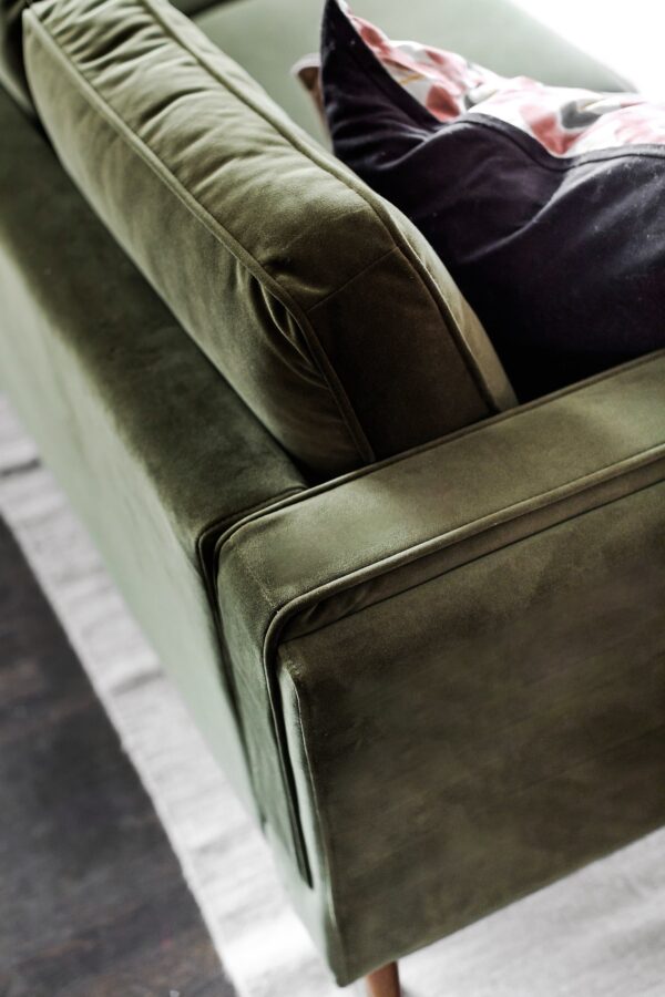 Albany Sofa (Olive Velvet)