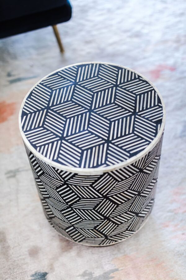 Maha Geo End Table