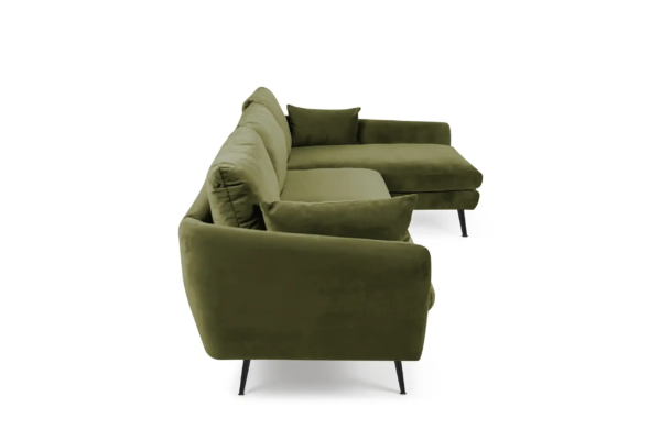 Park Sectional Sofa (Olive Velvet)