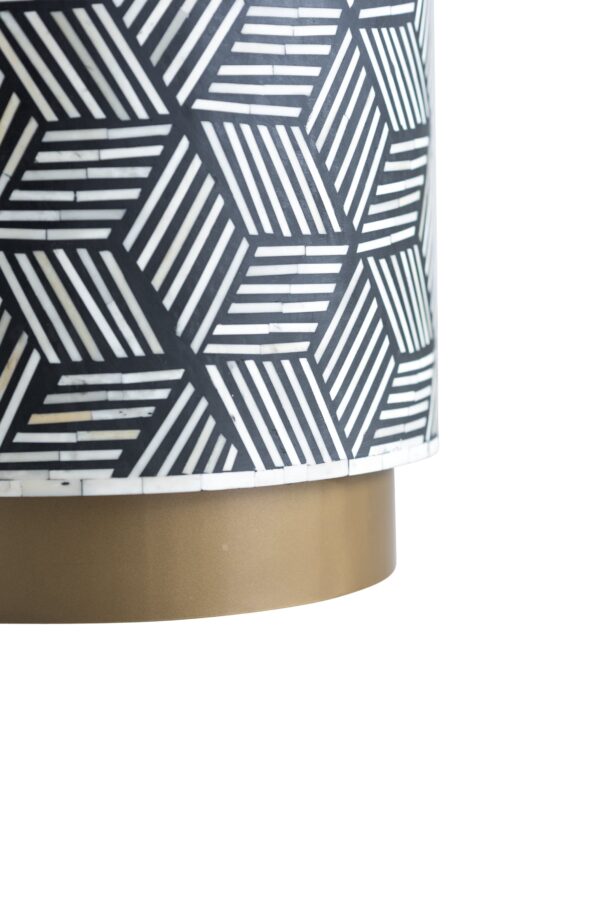 Maha Geo End Table