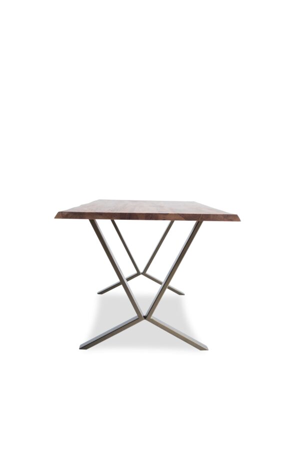 Zoë Dining Table (Brass)