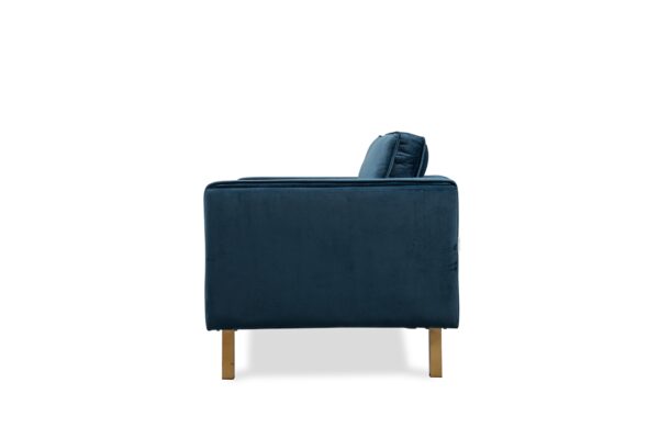 Albany Velvet Armchair (Blue)