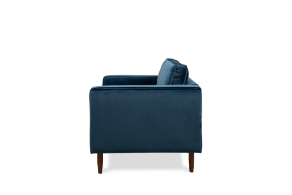 Albany Velvet Armchair (Blue)