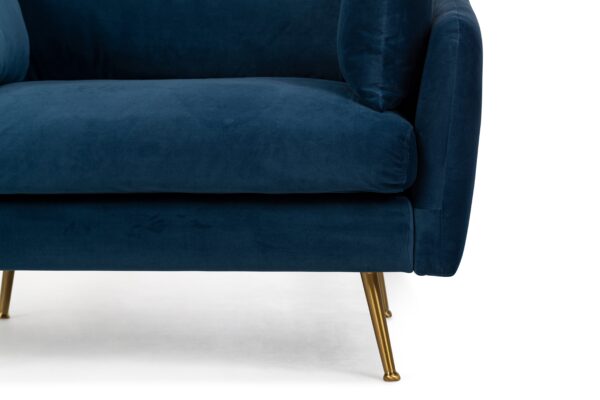 Park Sofa (Blue Velvet)