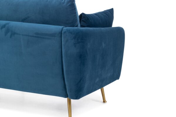 Park Sofa (Blue Velvet)