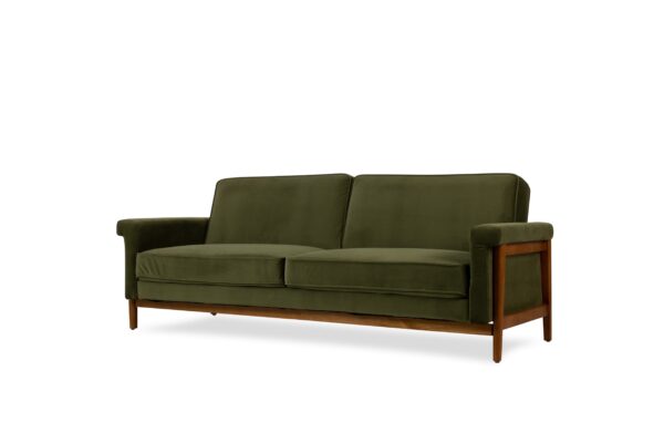 Ashbury Sleeper Sofa (Olive Velvet)