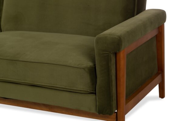 Ashbury Sleeper Sofa (Olive Velvet)