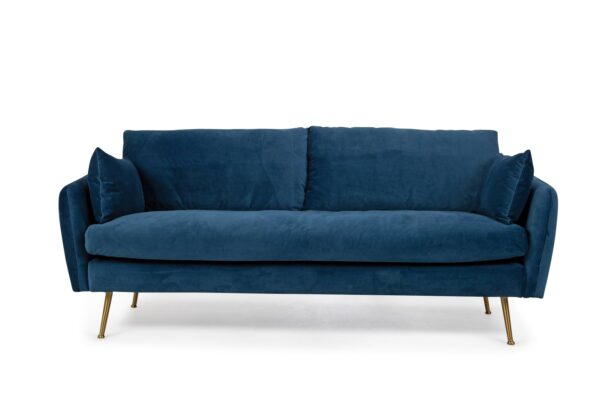 Park Sofa (Blue Velvet)
