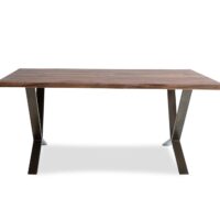 Zoë Dining Table (Brass)