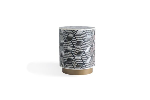 Maha Geo End Table