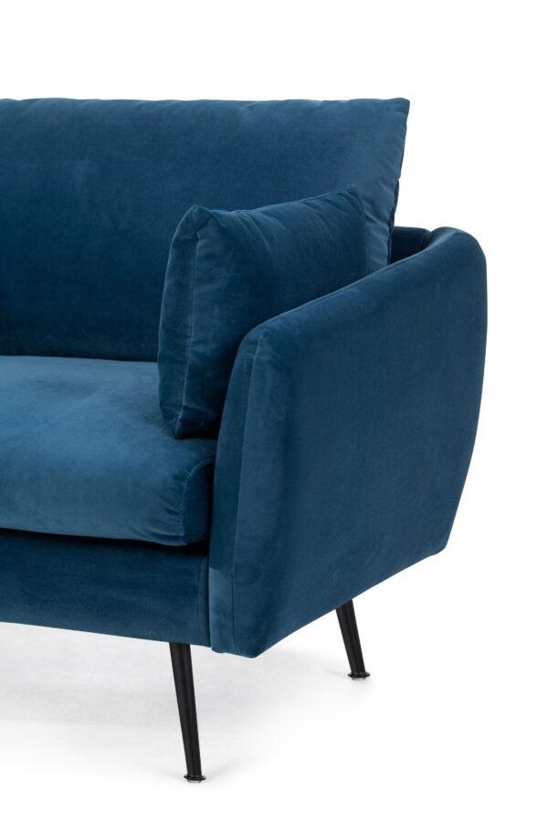 Park Armchair (Blue Velvet)