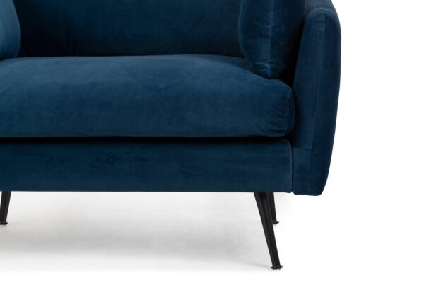 Park Armchair (Blue Velvet)