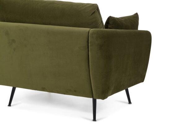 Park Armchair (Olive Velvet)