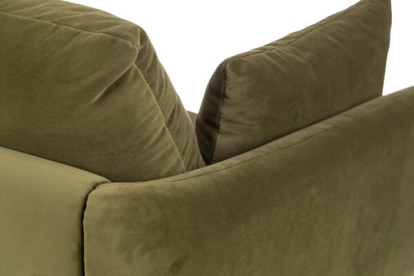 Park Armchair (Olive Velvet)