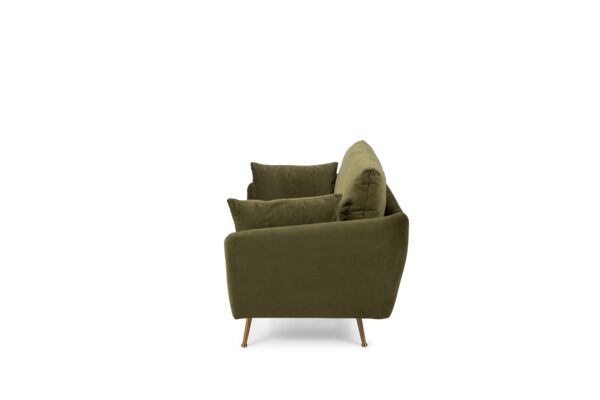 Park Armchair (Olive Velvet)