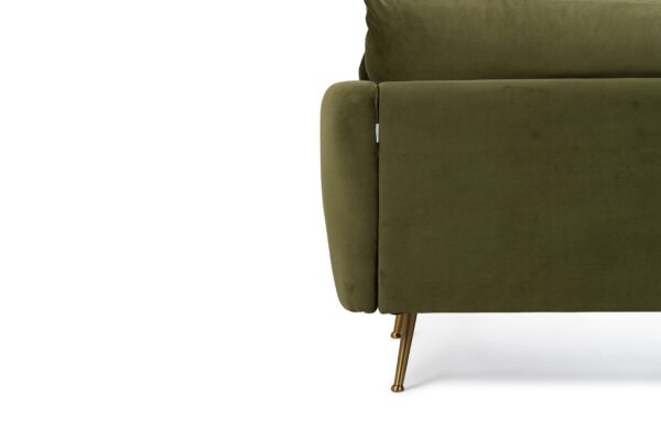 Park Armchair (Olive Velvet)