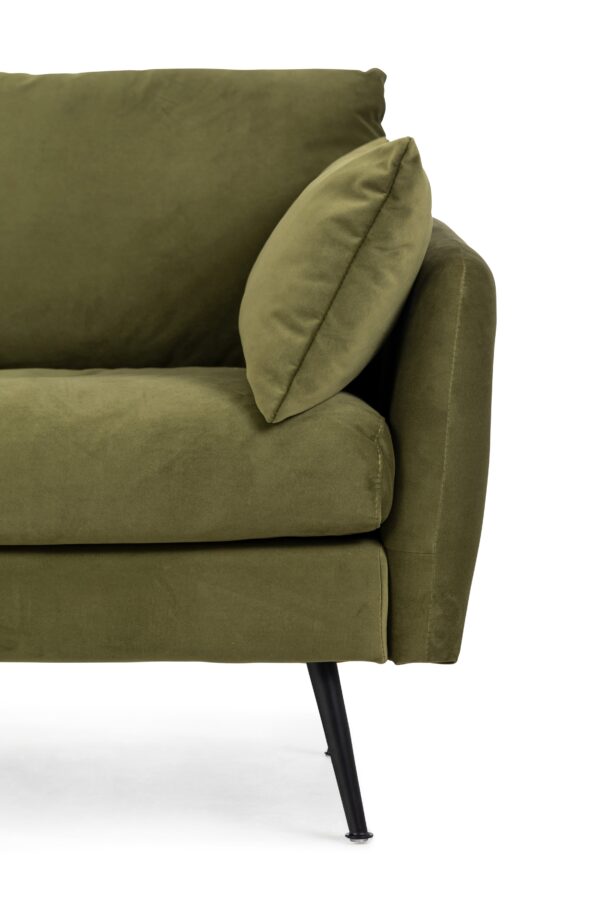 Park Sofa (Olive Velvet)