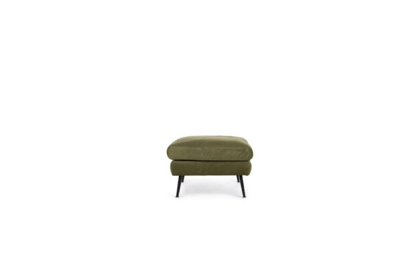 Park Ottoman (Olive Velvet)