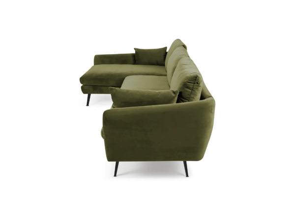 Park Sectional Sofa (Olive Velvet)