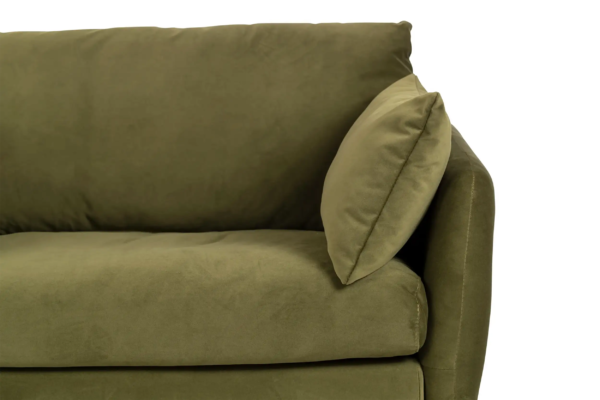 Park Sectional Sofa (Olive Velvet)