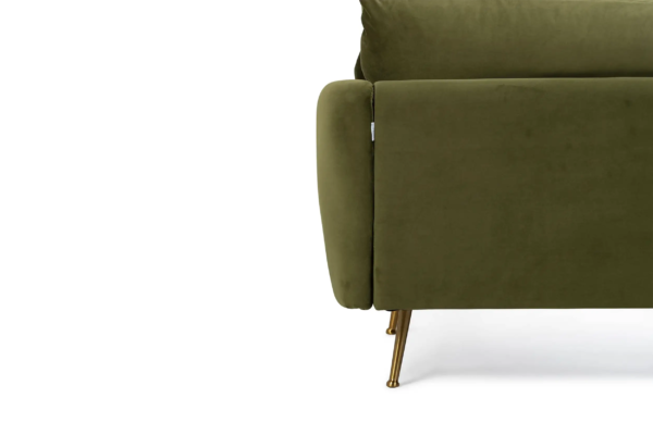 Park Sectional Sofa (Olive Velvet)